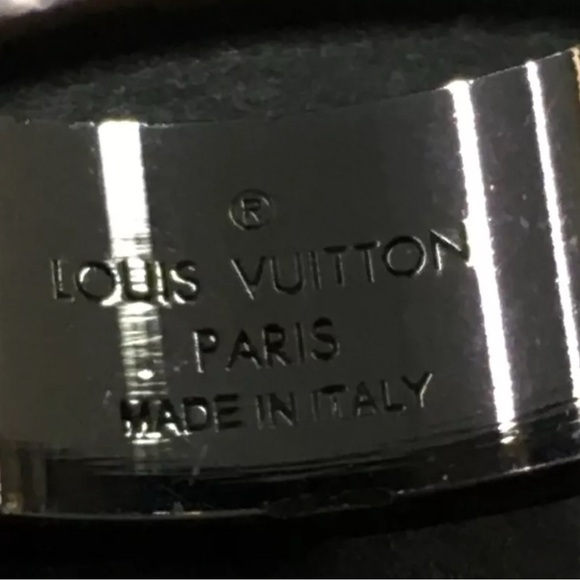 Authentic Louis Vuitton LV Instinct Silver Tone Ring  ISO sz: 61 Large - Picture 10 of 16